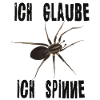 Ich glaube ich spinne - Spinne Spruch