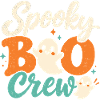 Spooky Boo Crew Retro Halloween-Geister