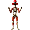 Skelett Halloween