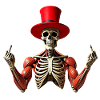Skelett Halloween