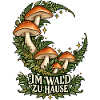 Pilzmond im Wald