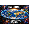 Die Erde -  elliptische Scheibe