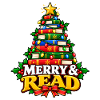 Merry & Read Buch-Weihnachtsbaum