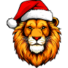 Weihnachten Löwe