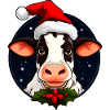 Kühe Christmas