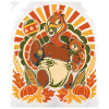 Thanksgiving-Truthahn als freches Baby