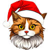 Katzen Christmas