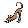 Katzenstrecken-Silhouette