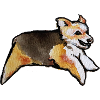 Corgi Aquarell-Dash