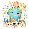 Willkommen auf der Welt Baby