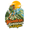 Wandern Spazieren mit Ehrgeiz