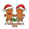 Weihnachten 2026 Lebkuchenmann & Lebkuchenfrau