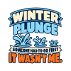 Winter Sprung Kaltwasser-challenge Schwimmfinisher