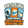 Winter Sprung Kaltwasser-challenge Schwimmfinisher