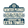 Winter Sprung Kaltwasser-challenge Schwimmfinisher