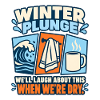 Winter Sprung Kaltwasser-challenge Schwimmfinisher