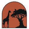 Afrika Giraffe