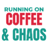 Laufend auf Kaffee und Chaos