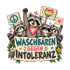 WASCHBÄREN GEGEN INTOLERANZ
