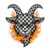 Racing Fire Goat 2027 - Checkered 
