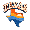 Texas Retro Sonnenuntergang