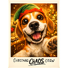Christmas Chaos Crew Beagle Selfie