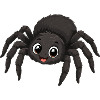 Süße Kawaii Spinne