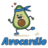 Avocardio für dunkle Kleidung