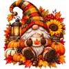 Herbst-Gnom-Cozy Cup-Szene
