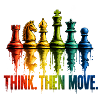 Schach Denken dann ziehen