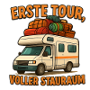 Erste Wohnmobiltour – voller Stauraum
