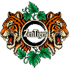 ZenTiger Doppeltiger Blattkunst