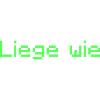 Liege wie neongrün