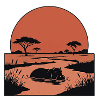 Nilpferd Savanne Afrika