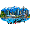 Vancouver Skyline Meerblick