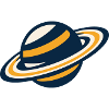 Planet Saturn Ringe Grafik