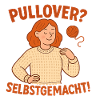 Erster selbstgestrickter Pullover Geschenkidee