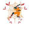 Spooky Soccer Skeleton