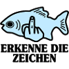 Erkenne die Zeichen Fisch Angler
