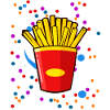 Frittenparty Konfetti