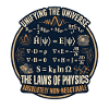 Physik Gesetze Sticker Universum