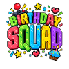 Birthday Squad Gaming Videospieler Gaming