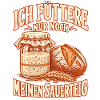 Sauerteig füttern Brot backen