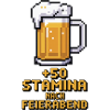 Pixelbier Feierabend Stamina