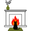 gatto_nero_davanti_fuoco_acceso