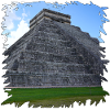 Chichén Itzá Steinstufen-Pyramide im Maya-Stil