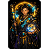 Himmlischer Mönch in Neon Arcana
