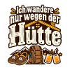 Wandern Berghütte Hüttenabend Wanderer