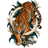 ZenTiger: Tiger im Zen-Kreis