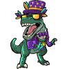 Mardi Gras Dino